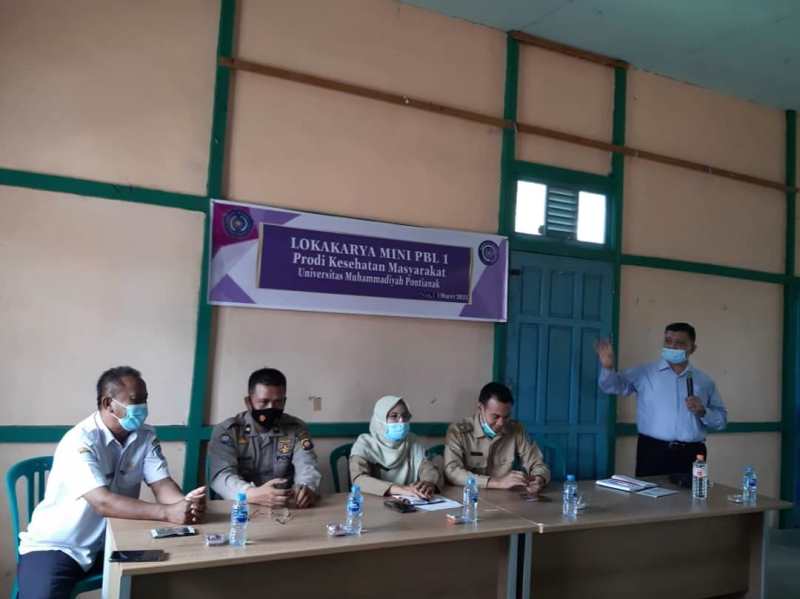 Kegiatan Lokakarya Mini PBL 1 Prodi Kesehatan Masyarakat Universitas Muhammadiyah 