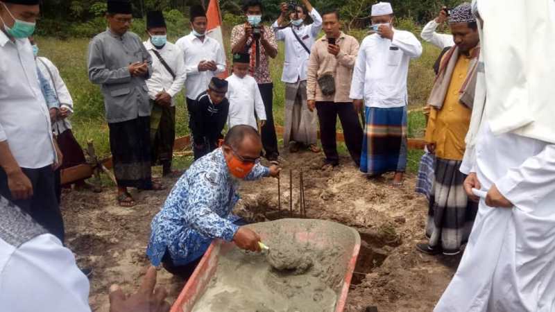 Peletakan Batu Pertama Pembangunan Pondok Pesantren Anak Jalanan