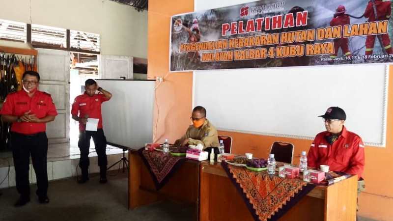 Pelatihan Pengendalian Kebakaran Hutan dan Lahan Wilayah Kalbar 4 Kubu Raya